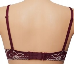 Biustonosz WACOAL bordo push-up biustonosz 70C Nowy