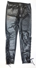 CALZEDONIA legginsy imitacja SKÓRY sznurowane M 38 Nowe CALZEDONIA legginsy imitacja SKÓRY sznurowane M 38 Nowe