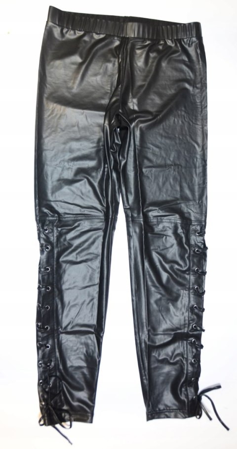 CALZEDONIA legginsy imitacja SKÓRY sznurowane M 38 Nowe CALZEDONIA legginsy imitacja SKÓRY sznurowane M 38 Nowe