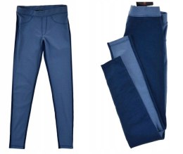 NOWE Tezenis spodnie legginsy calzedonia denim XS