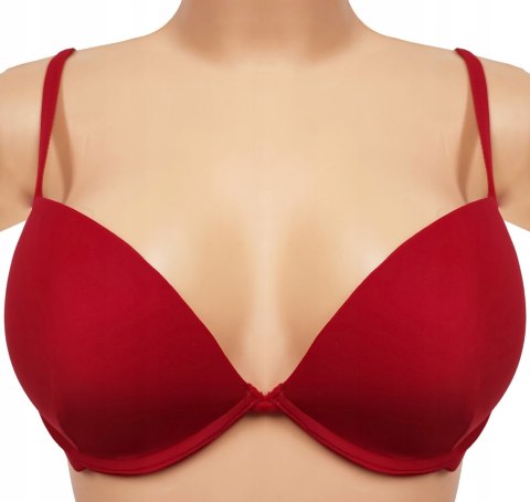 NOWY TEZENIS czerwony push-up biustonosz 70B NOWY TEZENIS czerwony push-up biustonosz 70B
