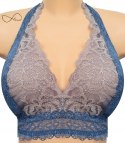NOWY INTIMISSIMI niebieski koronkowy stanik 85B NOWY INTIMISSIMI niebieski koronkowy stanik 85B