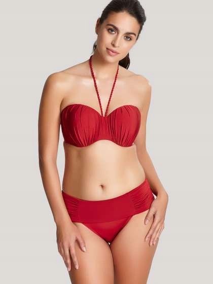 NOWY Panache czerwony DÓŁ bikini xs 34 NOWY Panache czerwony DÓŁ bikini xs 34