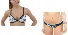 NOWY RIP CURL komplet bikini strój kąpielowy S