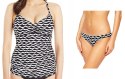 NOWY SEAFOLLY komplet tankini strój kąpielowy S