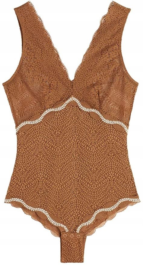 NOWE Intimissimi koronkowe musztardowe body S 36 NOWE Intimissimi koronkowe musztardowe body S 36