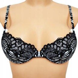 NOWY TEZENIS INTIMISSIMi czarno biały stanik 70B