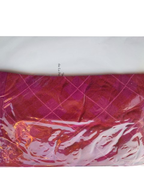 NOWE LA PERLA Tartan kratka rajstopy L NOWE LA PERLA Tartan kratka rajstopy L
