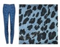 NOWE Calzedonia tregginsy jeans panterka S NOWE Calzedonia tregginsy jeans panterka S
