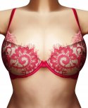 NOWY INTIMISSIMI koronkowy biustonosz cherry 80B NOWY INTIMISSIMI koronkowy biustonosz cherry 80B
