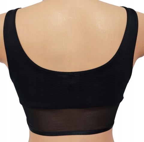 NOWY TEZENIS top czarny braletka biustonosz S NOWY TEZENIS top czarny braletka biustonosz S