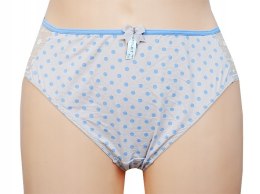 NOWY FEMILET figi majtki stringi groszki 44 2xL