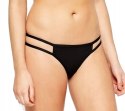 NOWY LIPSY UK czarny paski DÓŁ bikini 44 2xl NOWY LIPSY UK czarny paski DÓŁ bikini 44 2xl
