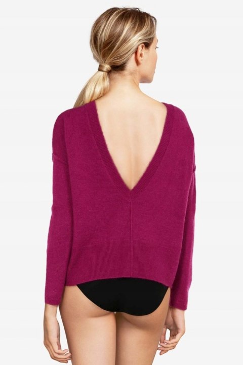 NOWY PASSIONATA houston ciepły sweter aplaka róż M NOWY PASSIONATA houston ciepły sweter aplaka róż M
