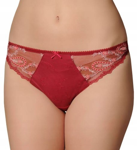 NOWE Fantasie angielskie figi stringi bordo L