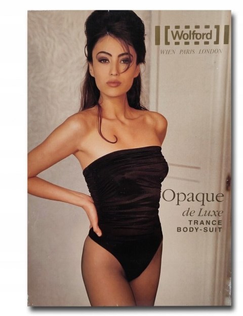 NOWE WOLFORD body pomarańczowe vintage 38-40