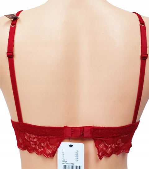 NOWY Tezenis miękki czerwony biustonosz 70B NOWY Tezenis miękki czerwony biustonosz 70B