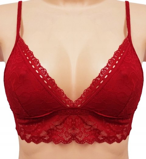 NOWY Tezenis miękki czerwony biustonosz 70B NOWY Tezenis miękki czerwony biustonosz 70B