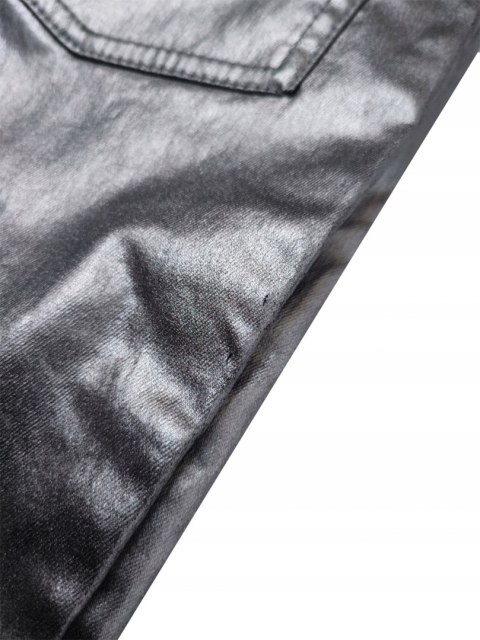 NOWE Calzedonia spodnie srebrne jeans xs NOWE Calzedonia spodnie srebrne jeans xs