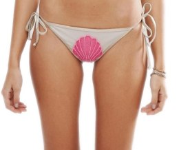 NOWY BIKINI LAB muszelka Dół bikini L