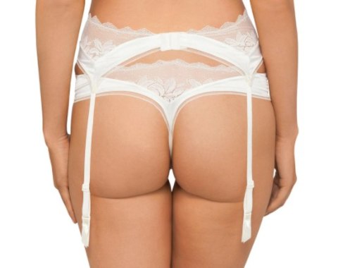 NOWY CALVIN KLEIN ecru pas do pończoch m/l NOWY CALVIN KLEIN ecru pas do pończoch m/l