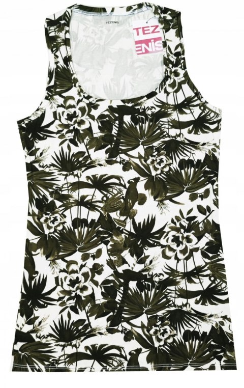 NOWY TEZENIS bawełniany kwiatowy top bluzka M 38 NOWY TEZENIS bawełniany kwiatowy top bluzka M 38