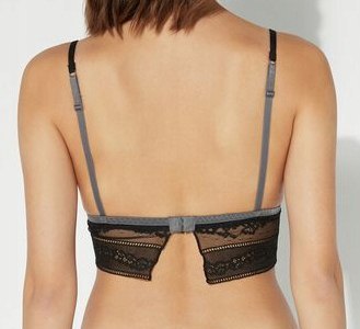 NOWY TEZENIS czarny koronka biustonosz 85B NOWY TEZENIS czarny koronka biustonosz 85B