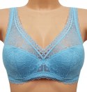NOWY TEZENIS niebieski koronkowy biustonosz 70B NOWY TEZENIS niebieski koronkowy biustonosz 70B