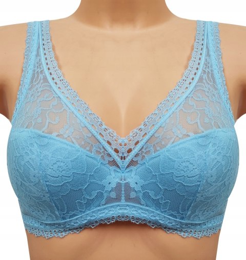 NOWY TEZENIS niebieski koronkowy biustonosz 70B NOWY TEZENIS niebieski koronkowy biustonosz 70B