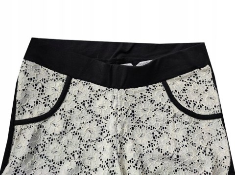 NOWE CALZEDONIA spodnie koronka domowe L NOWE CALZEDONIA spodnie koronka domowe L