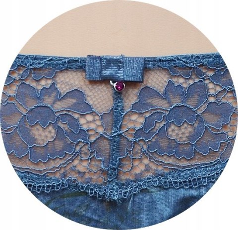 NOWY INTIMISSIMI niebieskie majtki stringi S NOWY INTIMISSIMI niebieskie majtki stringi S
