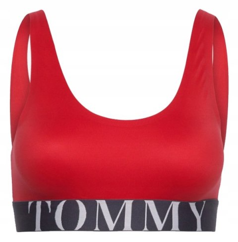 NOWY TOMMY HILFIGER stanik braletka czerwony XS