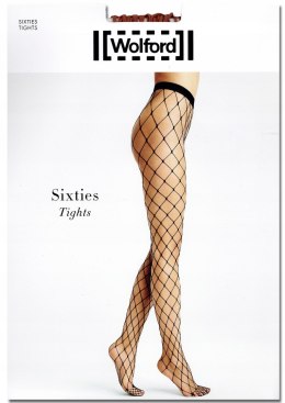 NOWE WOLFORD sixties rajstopy kabaretki S (38/40)