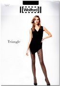 NOWE WOLFORD triangle czarne rajstopy S (38/40)