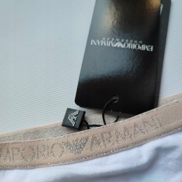 NOWY EMPORIO ARMANI białe majtki logo S