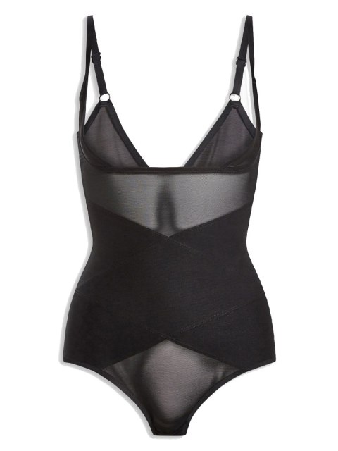 NOWY NEXT modelujące czarne body openbust L NOWY NEXT modelujące czarne body openbust L