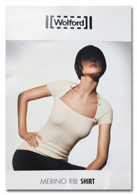 WOLFORD sweter merino popielaty medium WOLFORD sweter merino popielaty medium