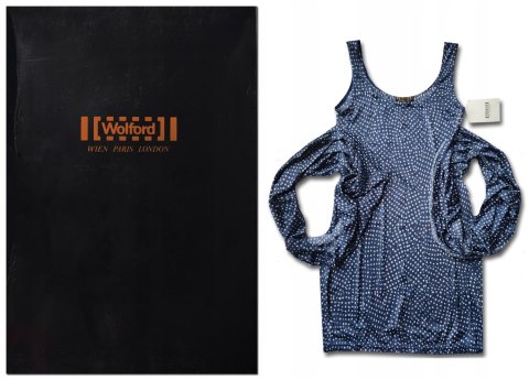 NOWA WOLFORD vintage tunika groszki M/L NOWA WOLFORD vintage tunika groszki M/L