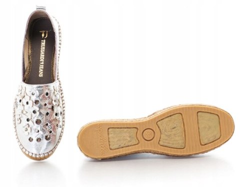 NOWE TRUSSARDI JEANS buty espadryle 36 (35) NOWE TRUSSARDI JEANS buty espadryle 36 (35)