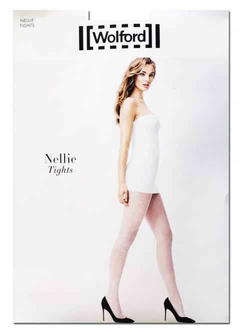 NOWE WOLFORD Nellie kabaretki rajstopy M 42/44 NOWE WOLFORD Nellie kabaretki rajstopy M 42/44