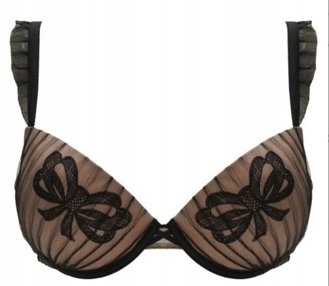 NOWY Chantelle koronka push-up biustonosz 70A NOWY Chantelle koronka push-up biustonosz 70A