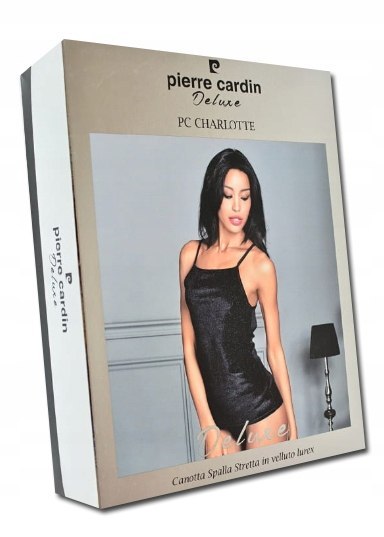 NOWY PIERRE CARDIN charlote welur top czarny L NOWY PIERRE CARDIN charlote welur top czarny L