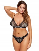 NOWY ANN SUMMERS czarny bralet biustonosz L NOWY ANN SUMMERS czarny bralet biustonosz L