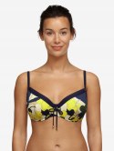 NOWY Chantelle kolorowa miękka Góra Bikini 80G NOWY Chantelle kolorowa miękka Góra Bikini 80G
