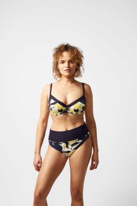 NOWY Chantelle kolorowa miękka Góra Bikini 80G NOWY Chantelle kolorowa miękka Góra Bikini 80G