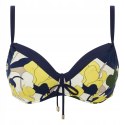 NOWY Chantelle kolorowa miękka Góra Bikini 80G NOWY Chantelle kolorowa miękka Góra Bikini 80G