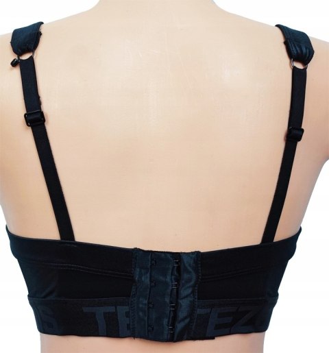 NOWY TEZENIS czarny usztywniany biustonosz 80B NOWY TEZENIS czarny usztywniany biustonosz 80B