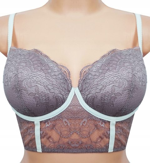 NOWY TEZENIS koronkowy biustonosz 85B