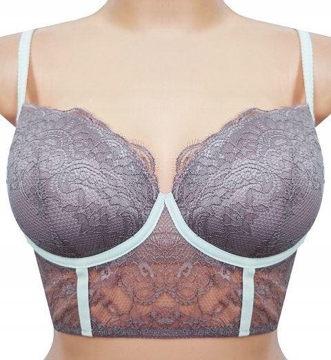 NOWY TEZENIS koronkowy biustonosz 85B