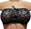 Biustonosz INTIMISSIMI czarny koronka opaska 80B Biustonosz INTIMISSIMI czarny koronka opaska 80B